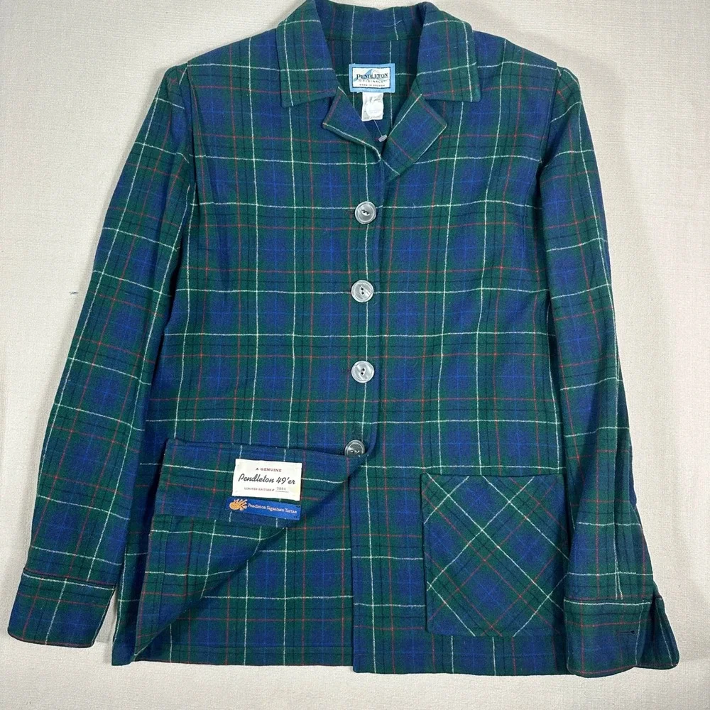 Pendleton Originals 49'er Limited Edition #3884 Signature Tartan Wool Jacket